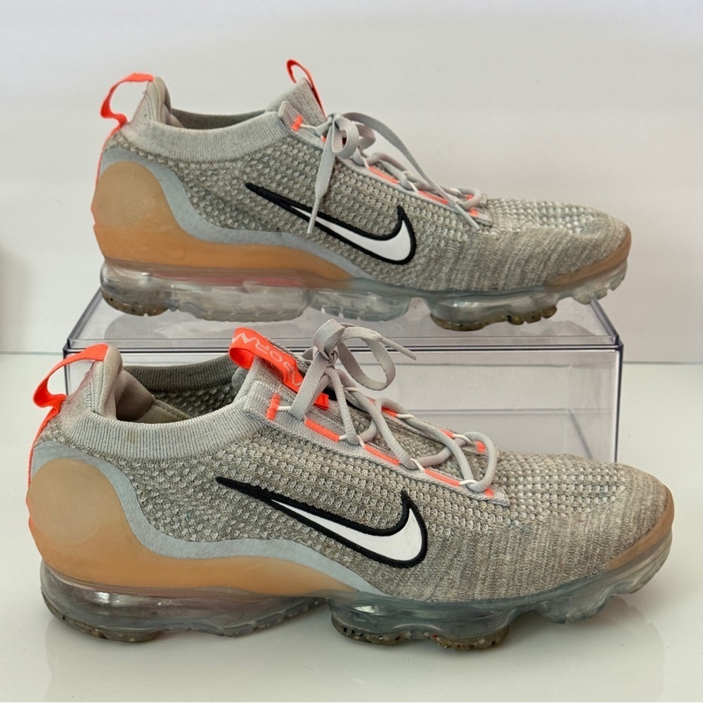 Nike Air VaporMax 2021 Mens Grey Fog Sneaker Shoes Size 11.5 - Picture 5 of 11